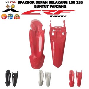 SPAKBOR SET DEPAN BELAKANG CRF 150 250 MOTOR CROSS TRAIL HONDA SUPERMOTO SUPER MOTO DIRT BIKE