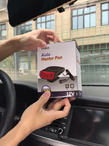 Máy sưởi ô tô 12V Máy sưởi di động 2in1 sưởi ấm/Làm mát Bộ cấp nhiệt không khí với Plug-in nhẹ hơn mini xe demister