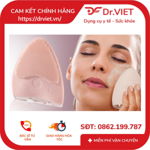 Máy rửa mặt Silicone kháng khuẩn công nghệ siêu âm FAC-310