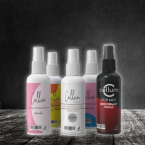 Paket 5pcs Deodorant Spray Callum Penghilang Bau Badan 100% Alami (COD)