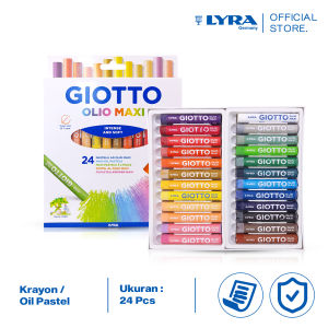 LYRA GIOTTO Krayon Pastel 24 Pcs Olio Maxi Pastel Crayon  LYR-293800