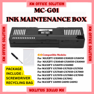 Ink Maintenance Box For MC-G01 MC G01 MCG01 Canon GX6010 GX6020 GX6070 GX6080 GX7010 GX7020 GX7030