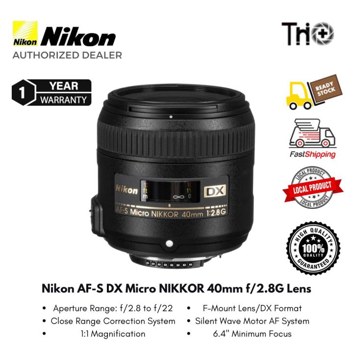 Nikon AF-S DX Micro Macro NIKKOR 40mm Lens Year