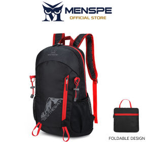 MENSPE Outdoor Hiking Bag Waterproof Travel Backpack Men Backpack Large Capacity Lightweight Sports Fitness Backpack Casual Shoulder Bag School Bag for Men Women Camping Bag