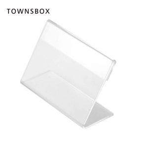 Fast Shipping Acrylic Desk Sign & Table Decoration Price Tag Label Holder
