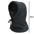 Warm Hoodie Hat Winter Men Women Hat Thermal Polar Fleece Balaclava Hat Hooded Neck Warmer Hike Cycling Windproof Hat. 