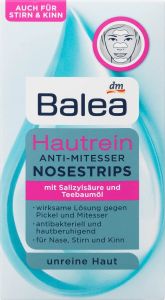 Made.in.Germany💚💚✨Miếng Dán Lột Mụn Đầu Đen Balea Hautrein Anti-Mitesser Nosestrips