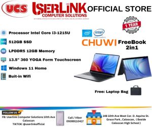 Chuwi Freebook 2 in 1 Laptop