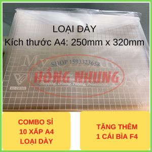 [TẶNG 1 CÁI BÌA NÚT F4] Com Bo Sỉ 10 Xấp Bìa Nút/ Bìa Sơ Mi Loại Dày A4 1 Xấp 12 Cái Giúp Bảo Vệ Giấy Tờ Của Bạn Không Bị Hư Hỏng