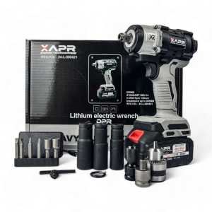 Impact Wrench Cordless APR Japan Bor Pembuka Buka Baut Baterai AP127+ 650NM kardus terlengkap