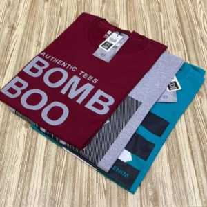 PAKET 4PCS 100 RIBU KAOS DISTRO KAOS PRIA /WANITA KAOS BLEK BOGGIE