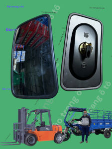 Gương 1612 gương xe ba gác xe nâng và một số loại xe công nông ô tô đầu nổ kích thước 18x33cm