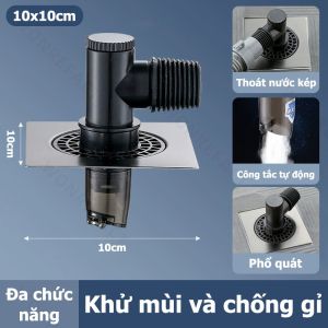 Đầu Nối Triệt Để Ống Xả Máy Giặt Và Chậu Rửa Bát Chia Ngã Đa Năng Thoát Nước Nhanh Chống Trào Cực Tốt Tương Thích Đường Ống 40mm Và 50mm Phụ Kiện Nhà Bếp Nhà Tắm Tiện Lợi Cao Cấp Gia Đình