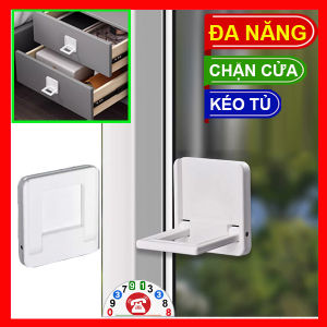 Tay Nắm Mở Tủ Dụng Cụ Đẩy Tay Kéo Cửa Khóa Cửa Lùa Cửa Trượt Tránh Kẹt Tay An Toàn Cho Bé