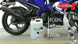 Explosive robberySilicone Wax tyre shine Super8 100% pure original tyre wax polish motorbike tire silicon oil tire shine