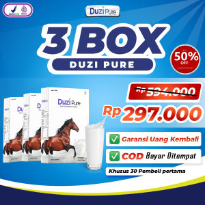 Duzi Pure - Susu Kuda Lombok 100% Original Bubuk 200 Gram