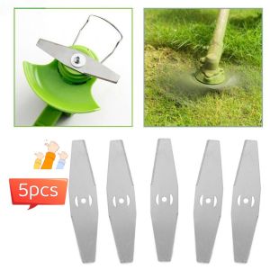 5pcs Kepala Pisau Potong Rumput Plat Besi 15cm Baterai Brush Cutter Blade
