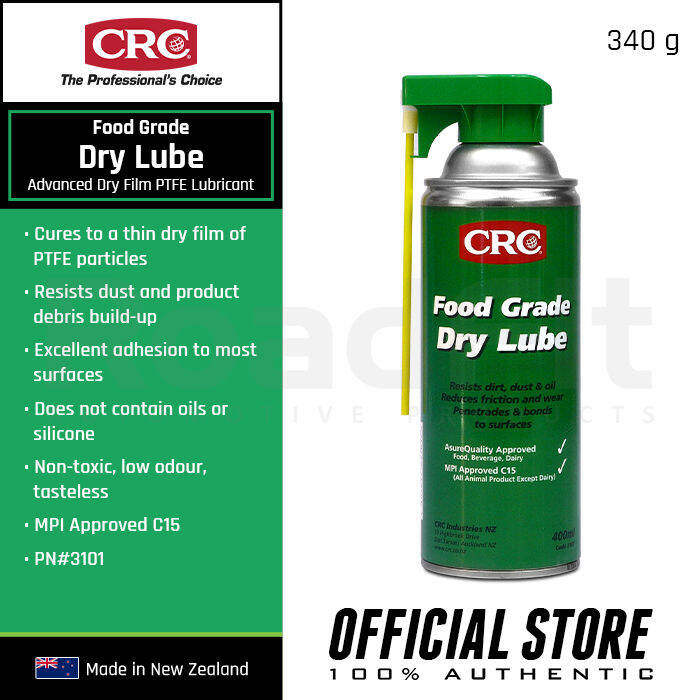 Crc Food Grade Dry Lube Advanced Dry Film Ptfe Lubricant Pc Pn Lazada Ph