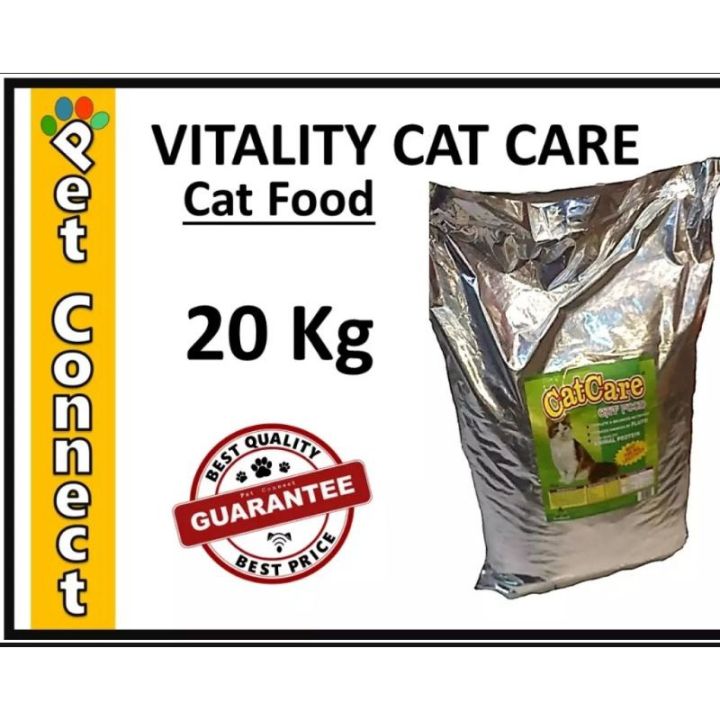Catcare 20Kg Vitality Catcare Original Pack Cat Care Cat Food Lazada PH
