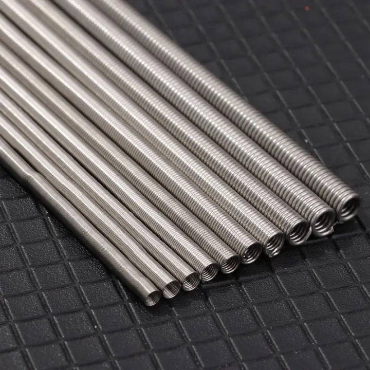 Aexit 220V 3000W High Temperature Heating Coil - 5.5mm Diameter, 80cm Length, Silver