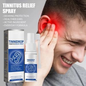 Tinnidrop Advanced Ear Relief Spray for Tinnitus and Hearing Protection