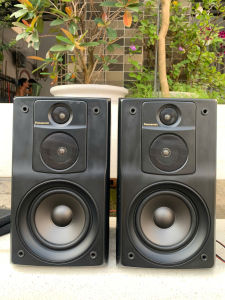 Bán Cặp Loa Booksheolf nghe nhạc Panasonic SB - CH55 hát cực hay(2025)