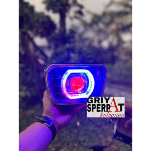 Lampu depan Rx king billed biled matrix RGB ganti warna suka-suka