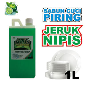 Sabun Cuci Piring Aroma : Jeruk Nipis - Netto : 1 Liter
