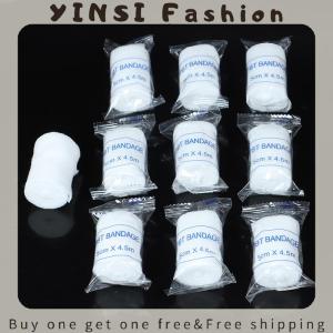 YINSI 10 rolls/lot 5cmx4.5m PBT Elastic Bandage First Aid Kit Gauze roll Dressing