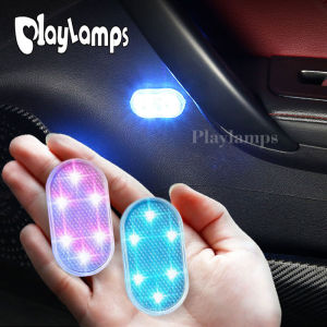 1Pcs Car Interior Light Auto Roof Ceiling Reading Lamp High Brightness LED Wireless Car Styling Touch Night Light Mini USB Car Light Rechargeable