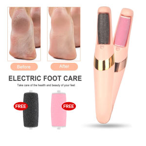 Electric Callus Remover Foot Grinder Foot Scrub Rechargeable with 2 Grinding Heads Foot Care