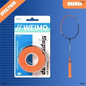 [COD] hegu 3 cái gói Cầu Lông Tay Cao Su Bọc Xung Quanh Xử Lý Với Chống-Trượt Sweatband Grip Xử Lý Da Cầu Lông Tay Cao Su