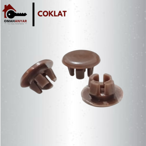 1 BUNGKUS (100 PCS) Hole Cap Plug Tutup Skrup Sekrup Plastik