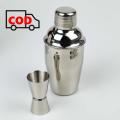 Bartender Set 5 in 1 Cocktail Shaker Bottle 350ml Jigger Stainless Pengaduk Minuman Bar Cafe Barista. 
