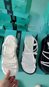 [Free Shipping] WomenS Sandals 2025 New Summer Style Perfect With Dresses Versatile Comfortable And With A Thick Sole For Added Height Roman-Style Shoes