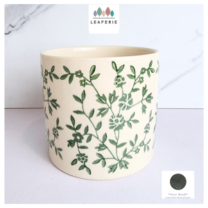 The Leaferie Sora ceramic pot flowerpot flower plant pots planter planters