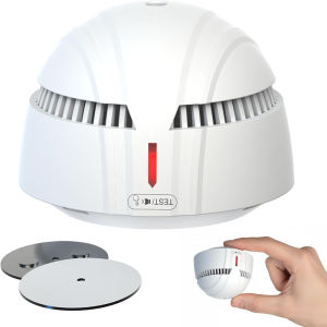 DAYTECH Smoke Detector Fire Alarm Photoelectric Smoke Sensor 10 Year Battery Powered 85dB Loud Alarm Home Safety Fire Protection EN14604 Certified