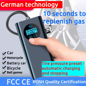 Car Air Pump 12V Car-Specific Inflator Electric Car Tire Inflator Portable Inflator for Inflating Pressure Wireless Car Air Inflator