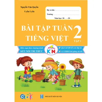 SÁCH - [ Lớp 2 - hk1 ] - kết nối tri thức - Bài tập tuần tiếng việt 2 tập 1