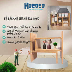 Kệ nhà bếpkệ sáchkệ để đồ đa năng gỗ MDF lõi xanh cao cấp