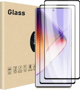 Tempered GLASS 3D Full COVER CLEAR 5G For INFINIX NOTE 50 50PRO 40 30 30Pro 12i 12 VIP G96 2023 Pro Tempered Glass STATIC Original ORI Temperd Kaca CLear Bening Glossy Anti Gores TG Screen Protector Tempred Pelindung Layar Ful Statik Asli 4g 5g PRO Note50
