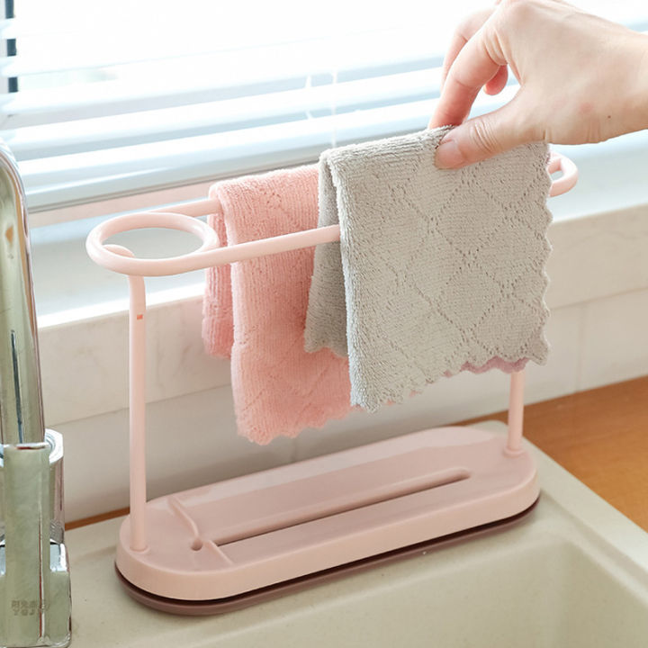 [Great Deals] towel rack household kitchen rag rack foldable drying ...