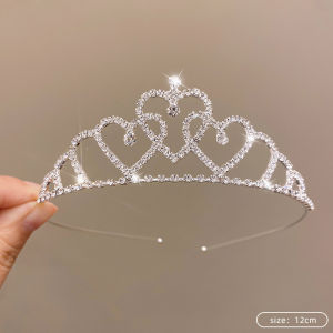 Salime Bride Crown Golden Wedding Hair Accessories Rhinestone Bride Wedding Tiaras And Crowns Headpiece Hair Ornament