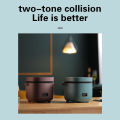 SG【Ready Stock】Mini 1.2L Rice Cooker Pure Bite Mini Cooker Food-Grade Safety 2-Cup Capacity & One-Touch Simplicity. 