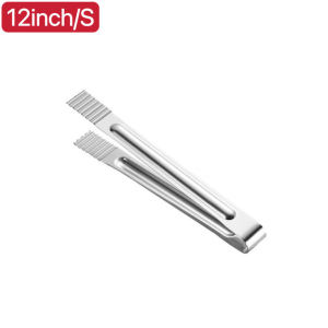 Barbecue tongs stainless steel long handle tongs for cooking non stick clip for cooking stainless steel steak clamp siomai tongs for serving tongs buffet spaghetti tongs thongs for kitchen steak tongs food tong cooking utensils partyneeds cooking utensils