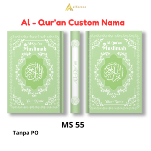 Alfareza - Variasi 10 Alquran Custom For Muslimah Bisa Tulis Nama Tanpa PO Untuk Hadiah Kado Gratis Tanpa Biaya Tambahan