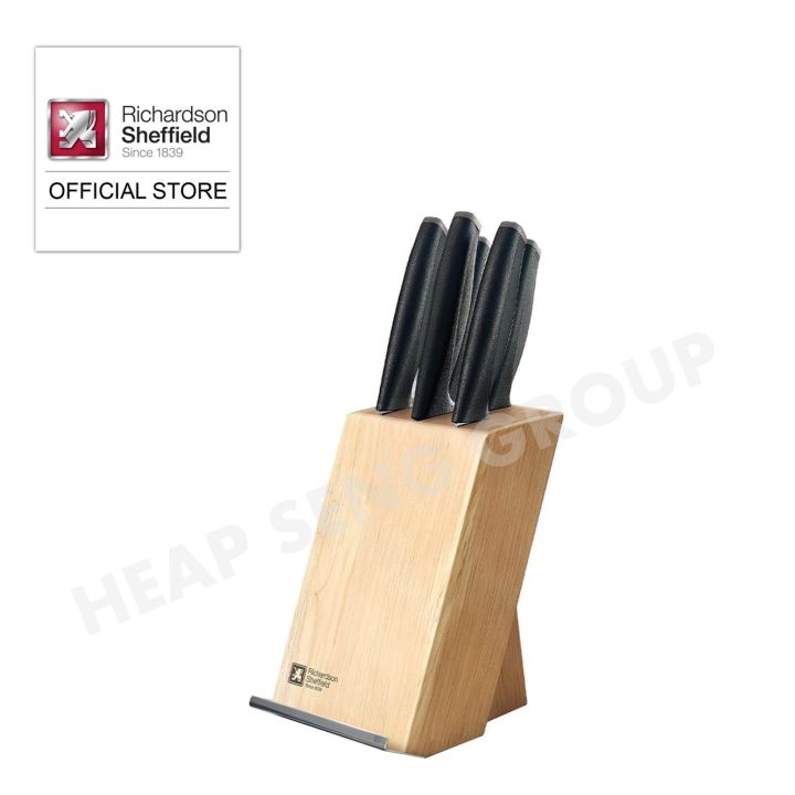 Richardson Sheffield ADVANTAGE 5 Piece Knife Block Set - ADVANTAGE-5PC