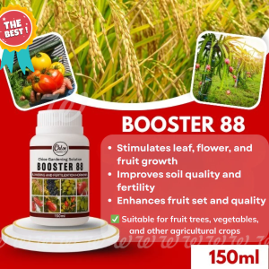 Booster 88 - Organic Fertilizer for Fast Sprouting Greener Leaves Root Growth & Plant Recovery