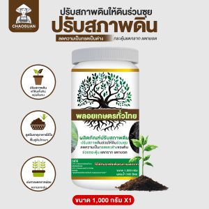 ปรับสภาพดิน แบบกระปุก 1000 กรัม สูตรปรับสภาพดินแก้ดินแข็งดินแน่นดินถม ระเบิดราก แบบกระปุก 1000 กรัม