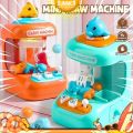 LED Lighting Mini Claw Machine Crane Candy Catcher Arcade Prize Grabber Children Toy Boy Girl Mainan Kanak 迷你娃娃机. 